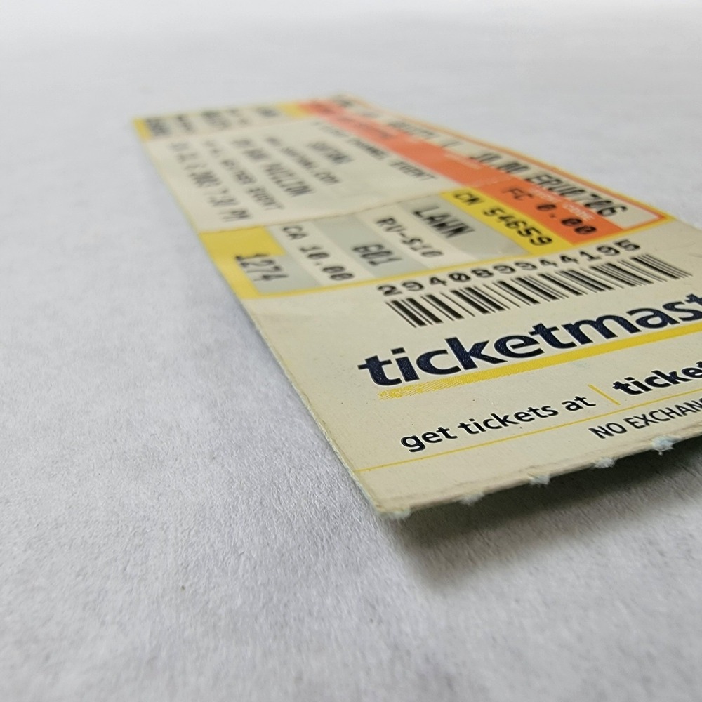 Santana Concert Ticket Stub UMB Bank Pavilion Maryland Heights MO July 6 2003 - Picture 6 of 10